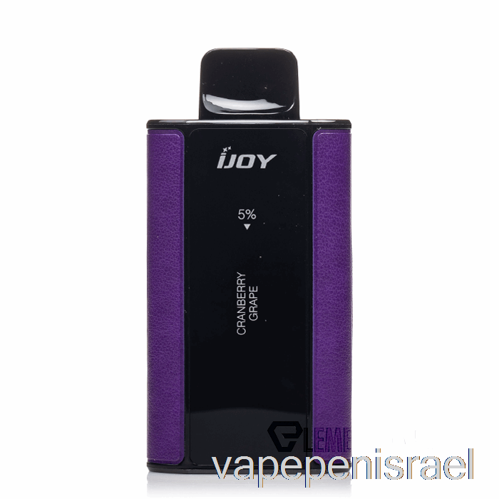 חד פעמי Vape Israel Ijoy Captain 10000 ענבי חמוציות חד פעמיים